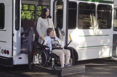 Wheelchair accessible transportation for medical and dental appointments